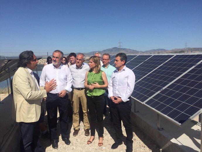 Saura en Molina de Segura con Rafael González Tovar