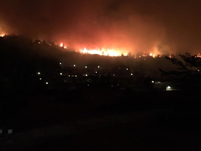 Incendio en Carcaixent