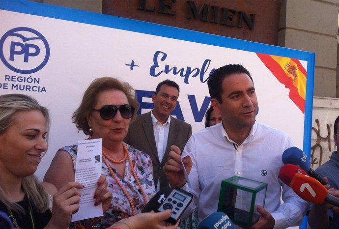 El cabeza de lista del PP por Murcia al Congreso, Teodoro García