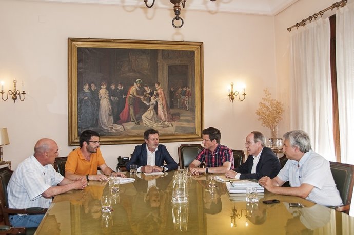 Fotos Reunión Infraestructuras Diputacióncáceres Juntaextremadura