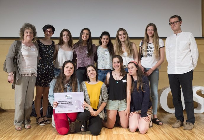 Estudiantes del instituto Montserrat Roig de Terrassa premiados