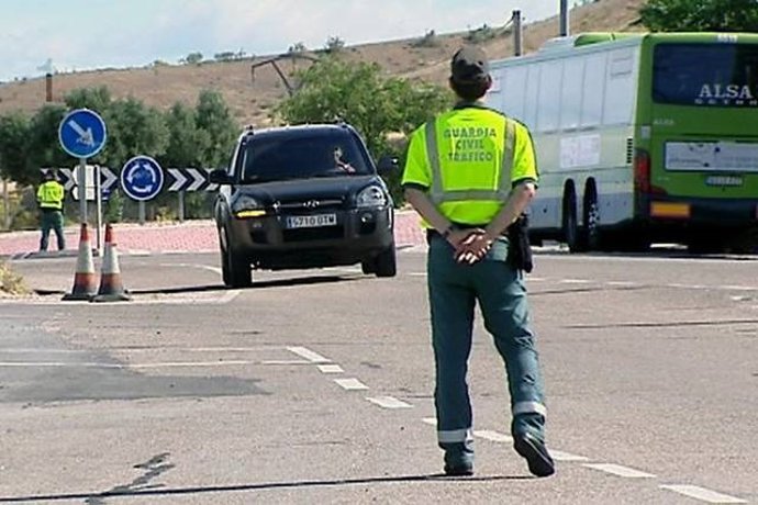 Control de la Guardia Civil