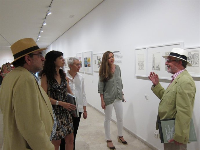 Inauguración de la muestra sobre artistas ilustradores de los años setenta