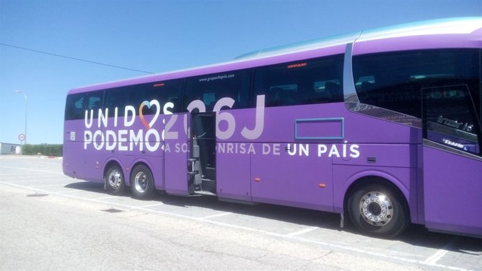 El autobús de Podemos