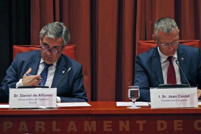 De Alfonso na so comparecencia parlamentaria. 