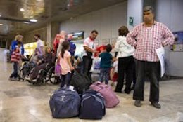 Un tercer grupo de 18 refugiados llega a España procedente de Turquía