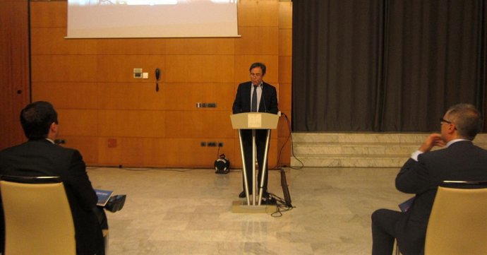 Presidente del Grupo Insur, Ricardo Pumar, en acto en Málaga