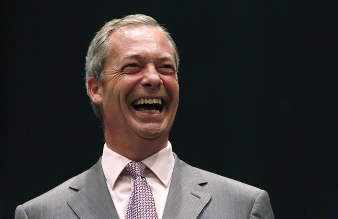Nigel Farage miembro del UKIP 