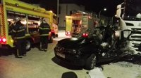 Un joven muerto y otro cuatro heridos graves tras chocar contra un trailer en Medina Sidonia