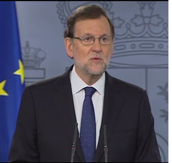 Declaración institucional de Rajoy en la Moncloa tras el Brexit