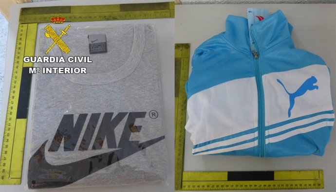 Productos de marca falsificados