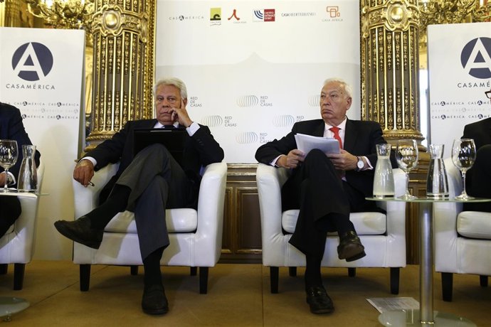 Felipe González y José Manuel Margallo