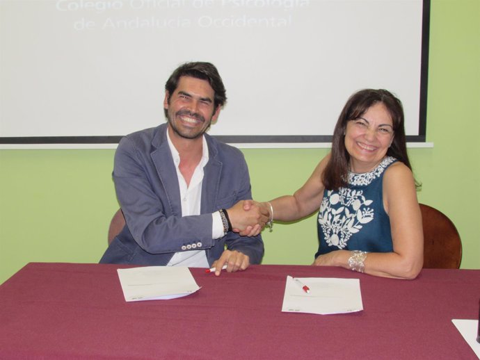 Acuerdo de Colegio de Psicólogos de Andalucía Occidental y New Health Foundation