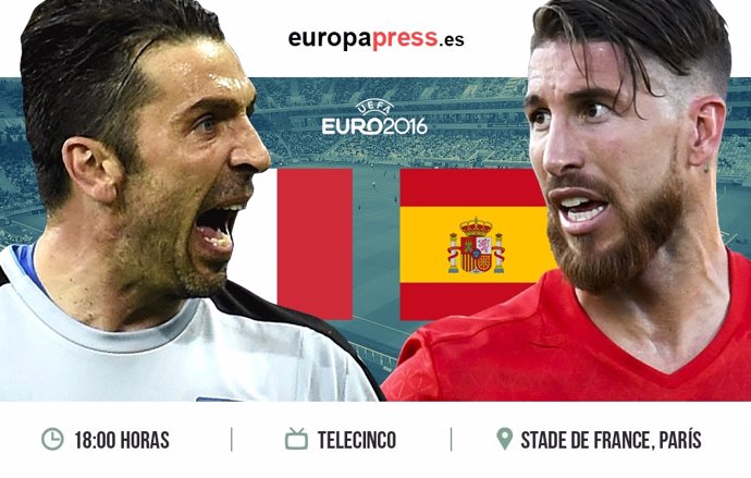Horario y dónde ver Italia - España Octavos Eurocopa 2016