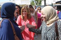 Susana Díaz: El 26J "va a votar mucha más gente de la que algunos piensan"