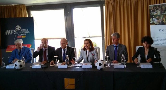 Presentación en Madrid del Worl Football Summit