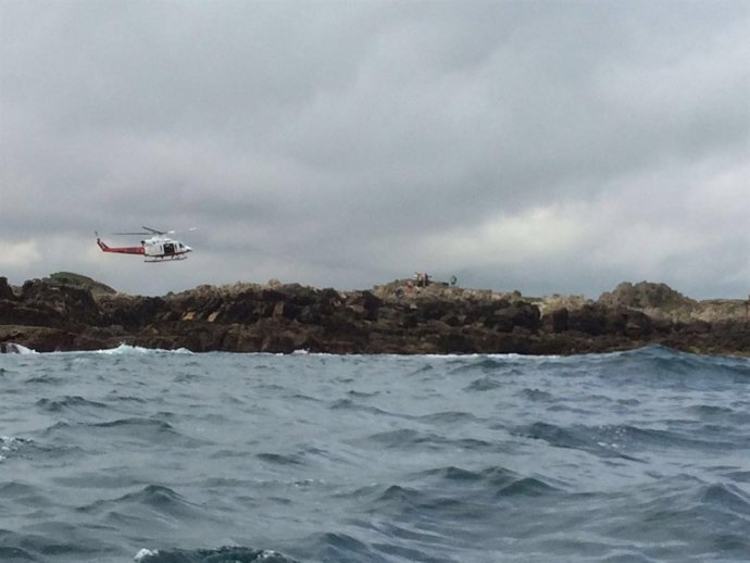 Aparición cuerpo buzo