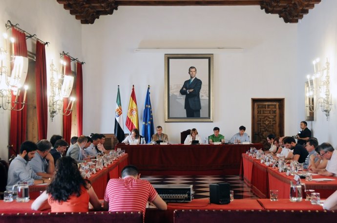Pleno de Diputación de Cáceres