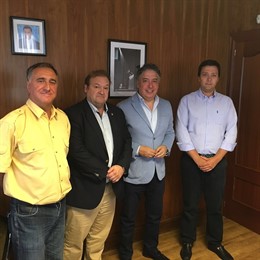 Reunión de Tomás Burgos con representantes de CSI-F