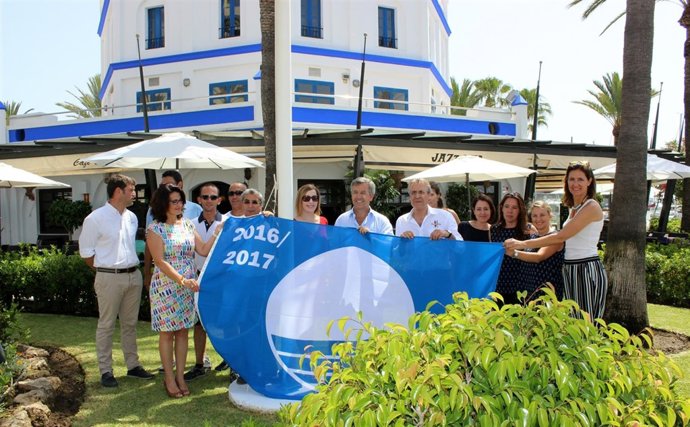 Banderas azules en Estepona 