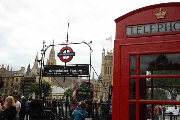 Londres, Metro, Cabina, Westminster