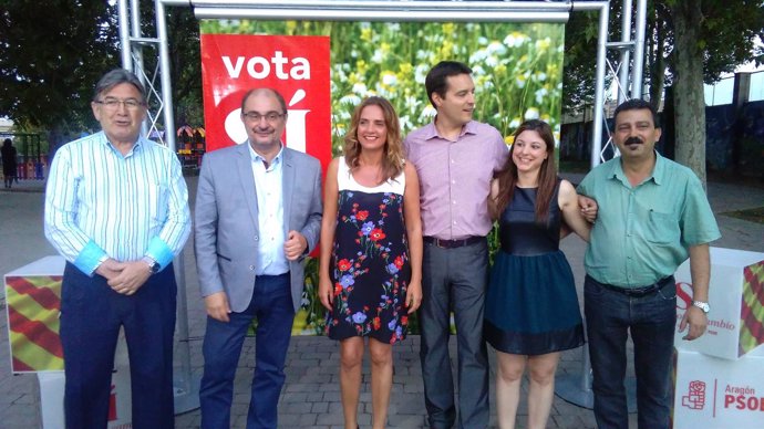 Cierre de campaña del PSOE en Zaragoza
