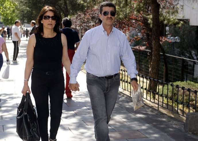 Los padres de Mario Biondo ven a Raquel Sánchez Silva