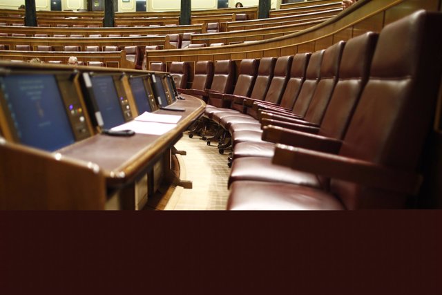 Escaños del Congreso de los Diputados.