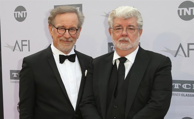 Steven Spielberg y George Lucas