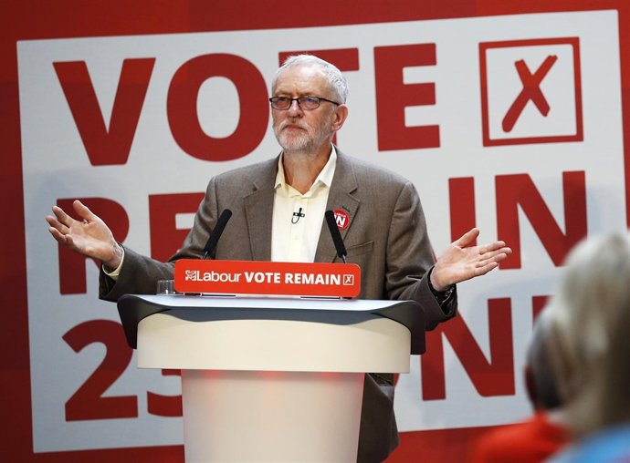 El líder del Partido Laborista, Jeremy Corbyn