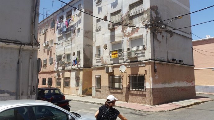 Casas sindicales del Barrio Alto de Almería