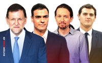 España, ante sus decimoterceras elecciones: Cuatro partidos en busca de Gobierno