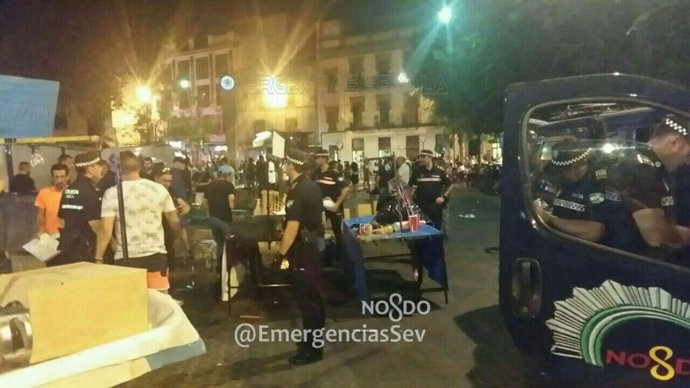 Intervención en la Marcha del Orgullo Gay.