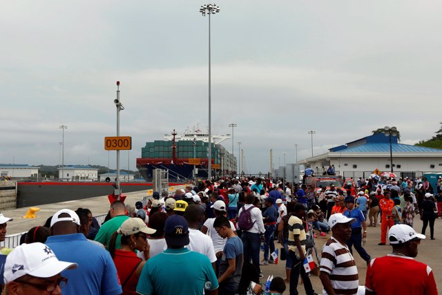 Inauguración del Canal de Panamá