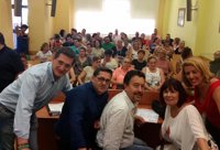 La presidenta del PSOE pide reflexión, aunque siguen "vivos", y no opina sobre una abstención para que gobierne el PP