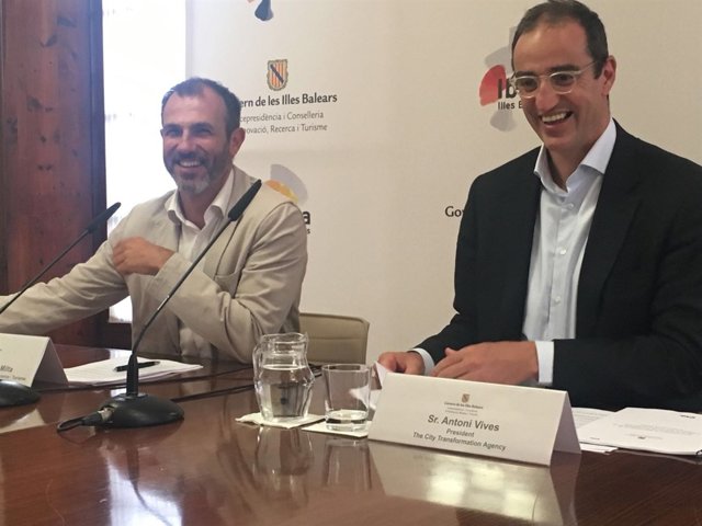 Biel Barceló en rueda de prensa 