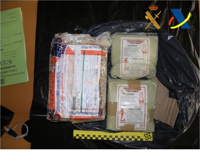 Mescalina requisada en La Palma