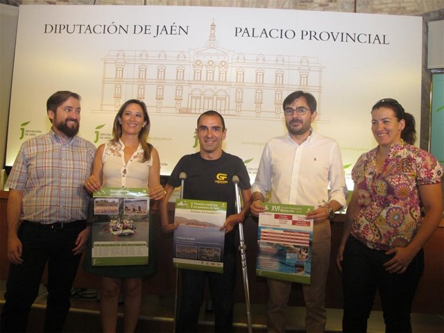 Presentación del programa deportivo de verano de la Diputación de Jaén.