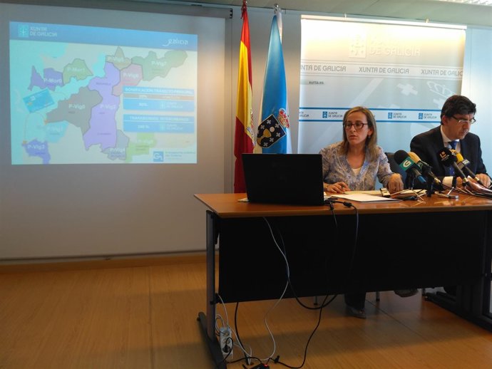 La conselleira de Infraestruturas, Ethel Vázquez