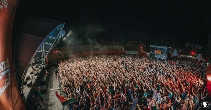 Imagen de uno de los conciertos del Festival Clownia