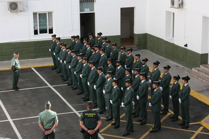 Los agentes formados en la Comandancia de Alicante