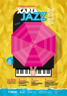 Cartel de la 16 edición de Xàbia Jazz