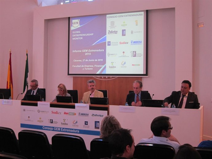 Presentación del informe GEM Extremadura 