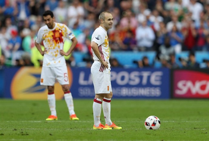Andrés Iniesta selección española