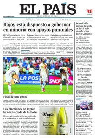 Las portadas de los periódicos de hoy, martes 28 de junio de 2016