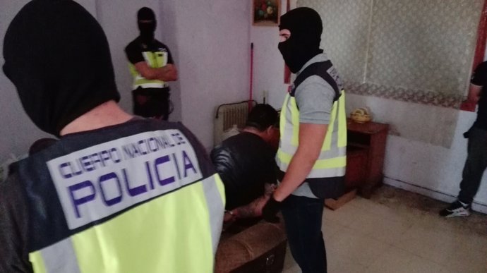Operación antidroga en Las Seiscientas (Cartagena)