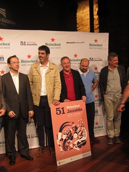Presentación del 51 Heineken Jazzaldia de San Sebastián.