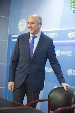 El portavoz del Gobierno vasco, Josu Erkoreka