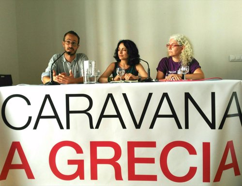 Presentación de la Caravana a Grecia