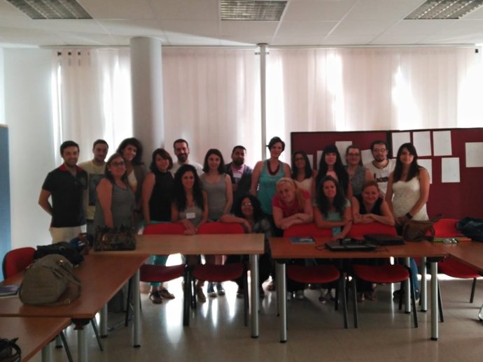 Participantes en la lanzadera de empleo de Jaén.